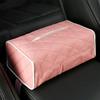 Tissue Container Useful Large Capacity Reusable Paper Storage Box Car Tissue Holder Sun Visor Napkin Holder Tissue Case Car Supplies