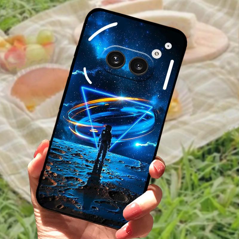 Чехол-бампер для Nothing Phone 2A, силиконовый, мягкий, модный, черный, Full Protective A142 Capa