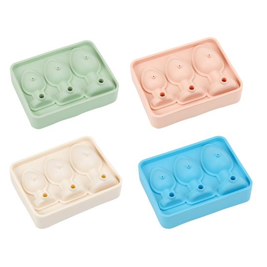 2 шт. шутка забавный лоток для льда многоразовый DIY форма для шоколадного мыла стопор