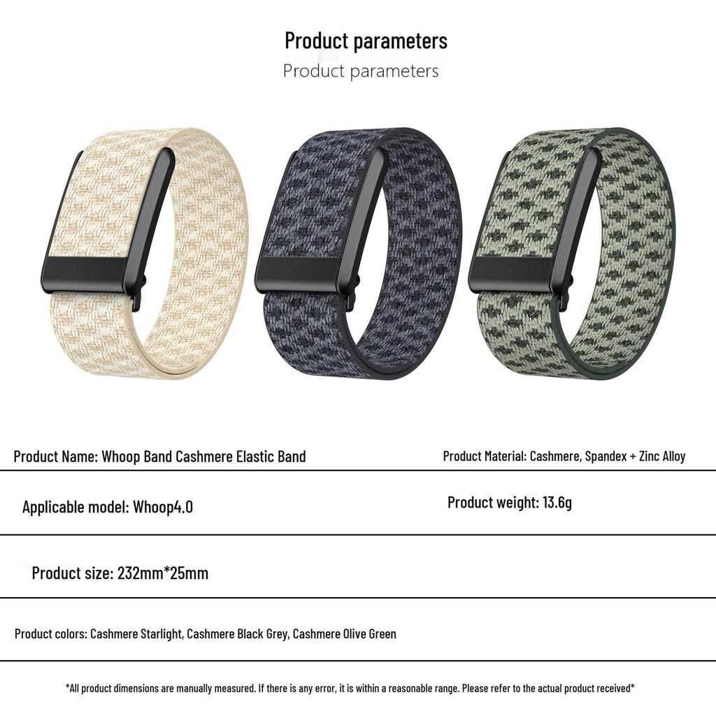 Нейлоновый плетеный ремешок WHOOP 5.0/4.0: Умный спортивный эластичный ремешок для часов