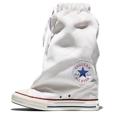 Converse Vaquera X Converse Женские Chuck Taylor All Star XHi Slouch Wedge Белые