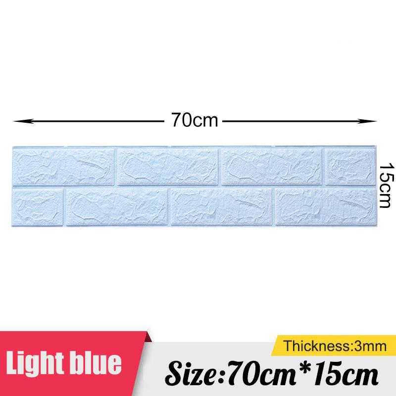 5/10 шт. 30x35 см/70x15 см обои самоклеящиеся спальни теплые 3d трехмерные фоновые стены детская комната водонепроницаемые наклейки с героями мультфильмов