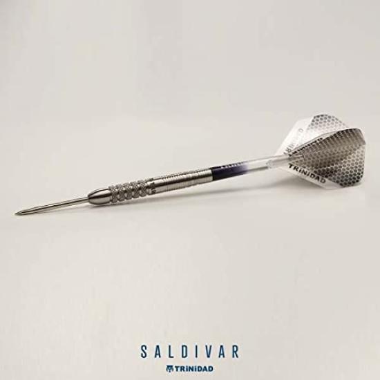 TRiNiDAD PRO Saldivar Steel Eikichi Nakanishi Player Design Модель Trinidad Pro Saldivar Steel Dart Barrel Silver tdd1022