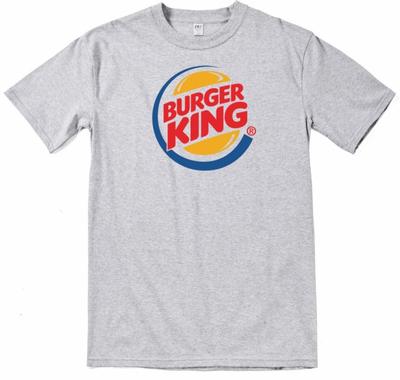 BURGER KING Футболка для фастфуда Унисекс Футболка