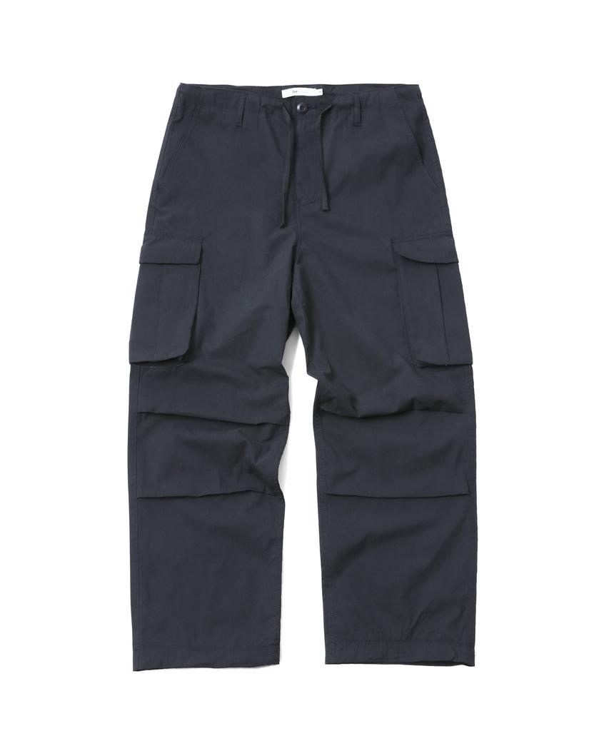 LUE PROJECT Wide Cargo Pants - Navy
