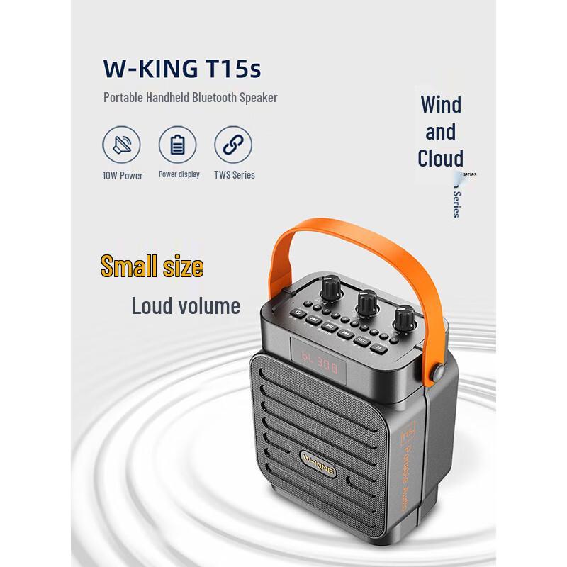 W-King T15S Portable Bluetooth Speaker