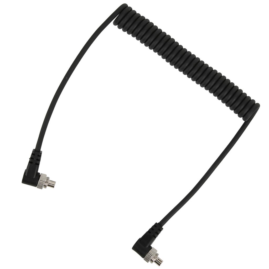 100cm Male to Male Flash PC Sync Cable with Screw Lock for Canon   Nikon Camera and Flash Light Connection Cable