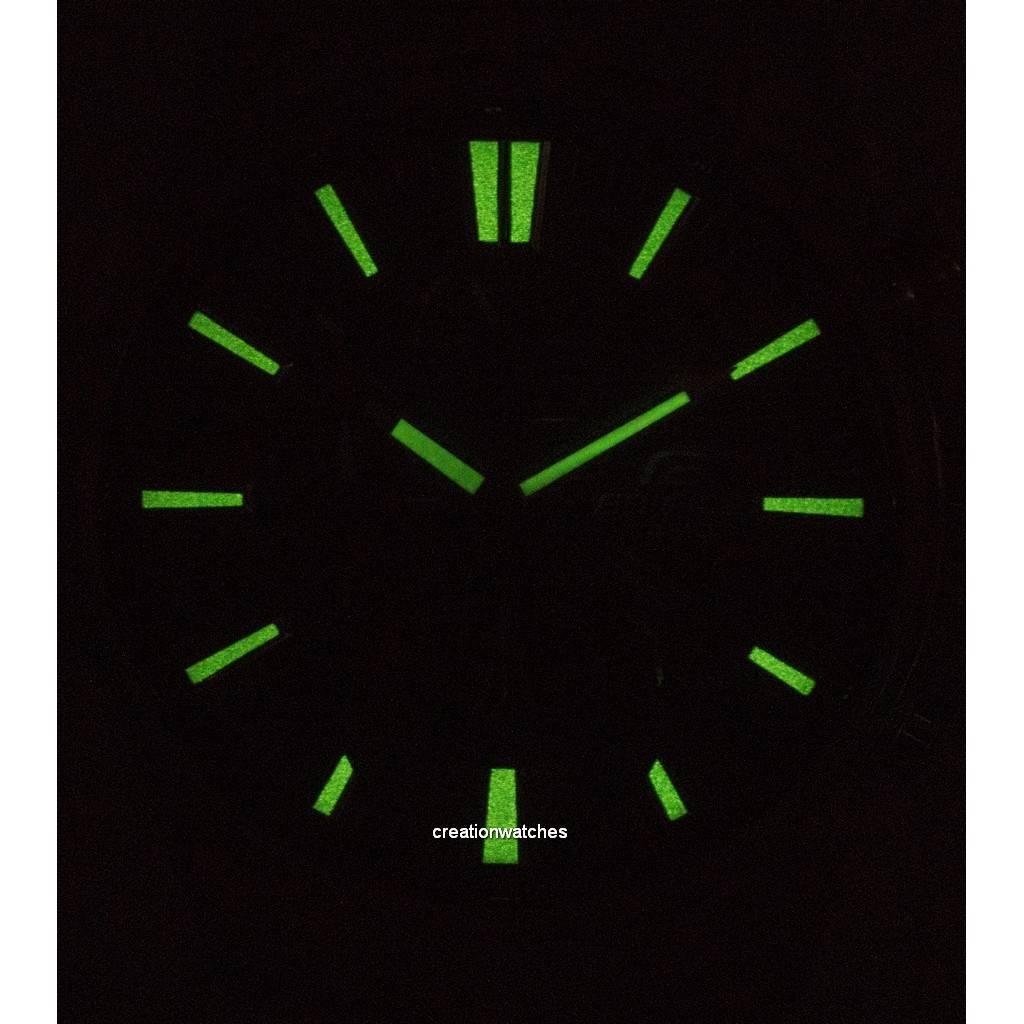 Casio Edifice Mobile Link Analog Solar EQB-1200D-1A EQB1200D-1 100M Men's Watch