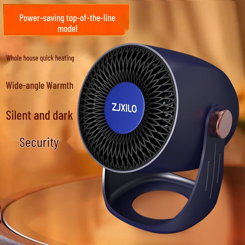 2025 Портативный настольный обогреватель-вентилятор - Компактный электрический солнечный обогреватель для небольших помещений