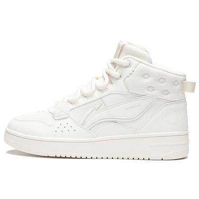 Li Ning Mountain Original High-Top Скейт Кроссовки Женские Кроссовки Off-White AGCS242-4