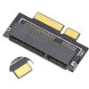 Карта-адаптер MSATA на 17+7PIN 2012 для OS X Конвертер с кронштейном для стойки расширения