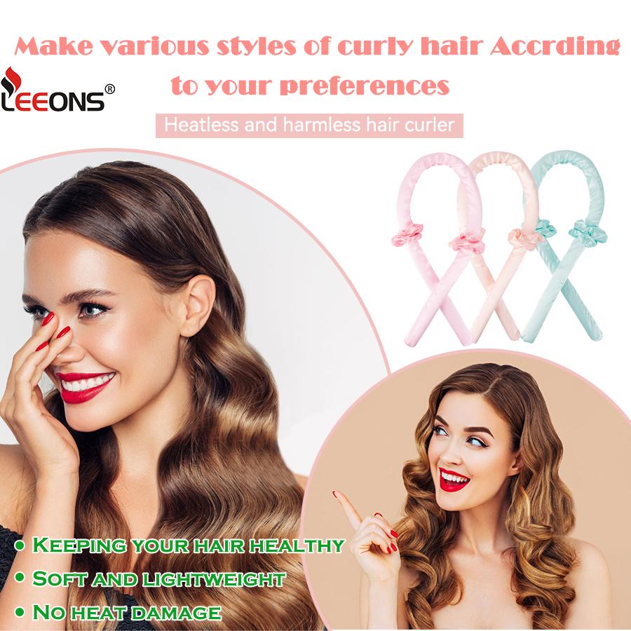 1 комплект, термобигуди для волос, повязка на голову, щипцы для завивки волос, лента для завивки без нагрева, с заколками для волос, кудри для сна, шелковая лента, бигуди для волос