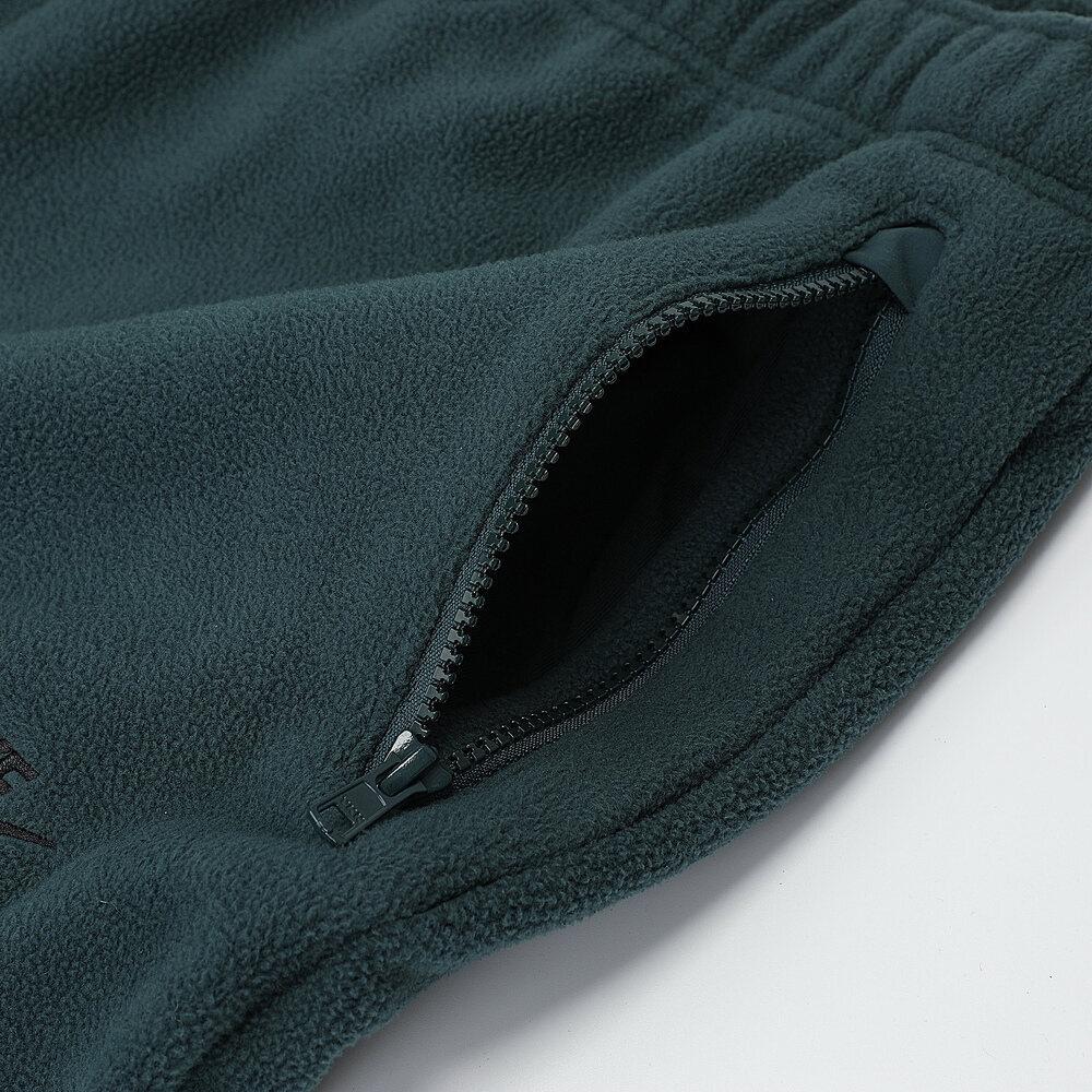 Nike Клубные эластичные брюки POLAR FLC CF Винтажные, с эластичным поясом средней посадки, на флисовой подкладке, с эластичными манжетами, вязаные, мужские, зеленые FB8385-328