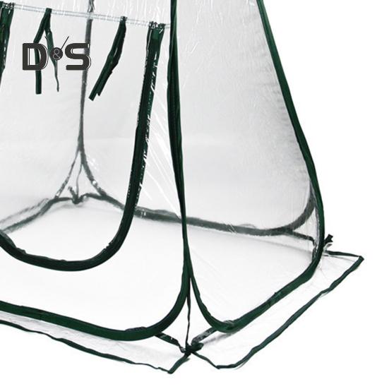 Мини-чехол для защиты растений на молнии, практичный прозрачный защитный чехол для выращивания растений в палатке