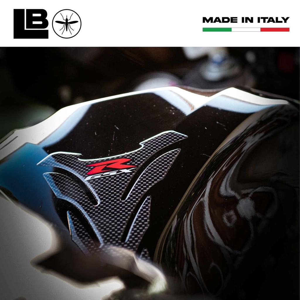 labelbike 3D-наклейка на бак из геля для защиты бака мотоциклов, совместимая с карбоновой графикой Suzuki GSX-R