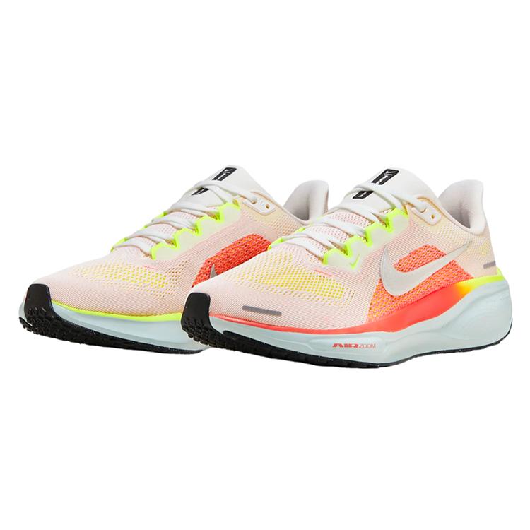Nike Air Zoom Pegasus 41 Summit White Crimson Women Sneakers Cream Bright-Crimson Glacier-Blue FD2723-100