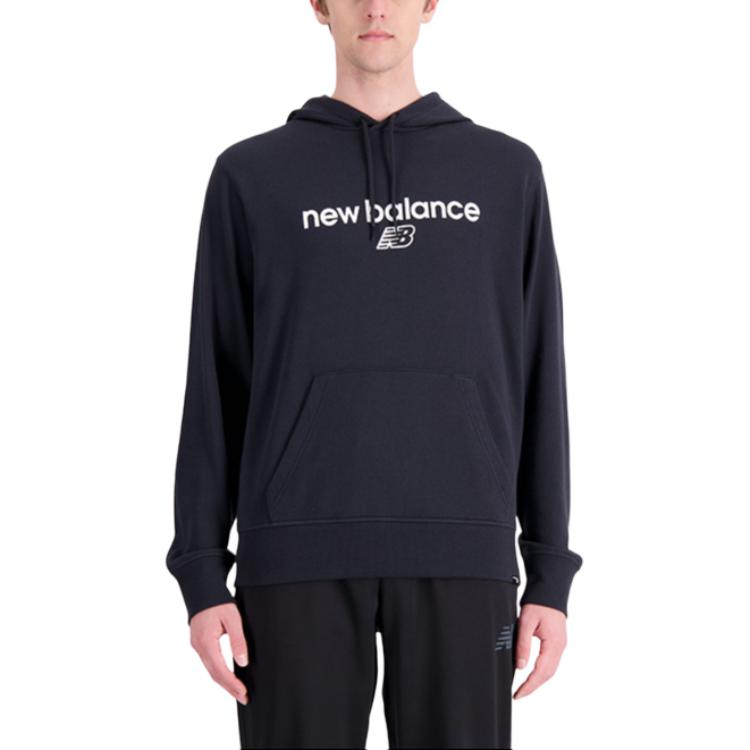 New Balance Толстовка мужская черная MT33526-BK