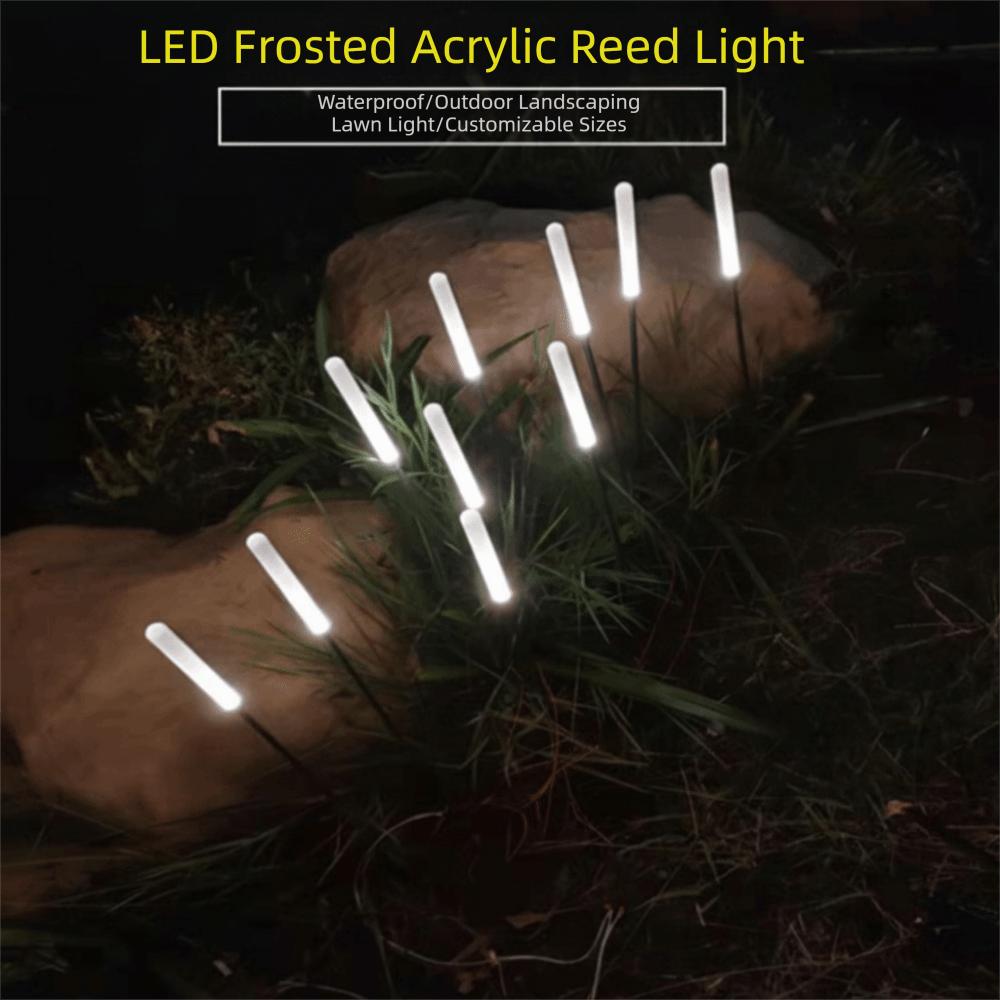 Waterproof Lawn Lamp Acrylic Outdoor Decorate Lamp Reed Lamp Landscape Lighting Outdoor