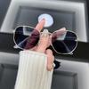 Квадратные Солнцезащитные Очки Женские Мужские Классические Винтажные Модные Очки с Индивидуальностью Стильные Повседневные Минималистичные Oculos Защита от УФ Трендовые