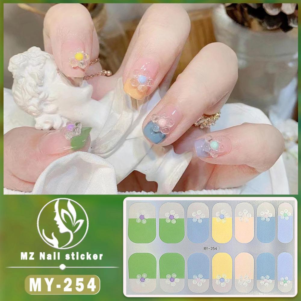 Трехмерная водонепроницаемая самоклеящаяся пленка для гель-лака, не требующая запекания, полная наклейка, европейская и американская сексуальная пленка для ногтей, бумага для ногтей