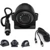 4 Pin Reversing CCD Camera Metal Case 18 IR LEDs Waterproof 12-24v