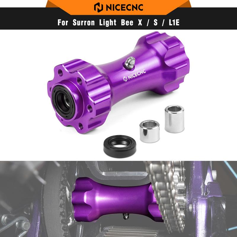 NICECNC For Surron Light Bee X Light Bee S Aluminum Middle Drive Axis For Segway X160 X260 Electric Dirt Bike 2023 2024 2025