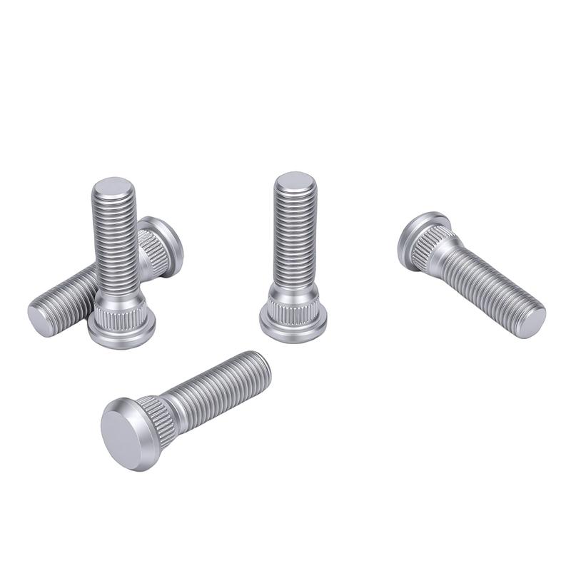 5Pcs Car Wheel Lug Studs 90942-02049 M12x1.5 Thread Zinc Plated Wheel Hub Bolts Replacement For Prizm Nova