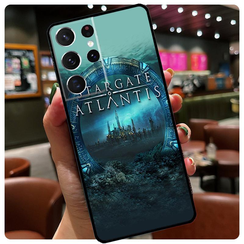 Чехол для телефона Stargate Atlantis для Samsung Galaxy S25 Ultra S21 S22 S23 S24 Ultra S9 S10 Plus S24 S25 FE