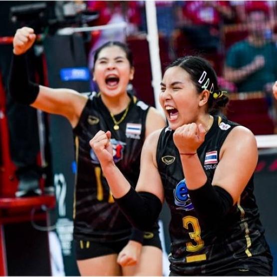 Волейбольная женская национальная майка без рукавов 2023, спонсор, антибактериальная, Grand Sport, Таиланд