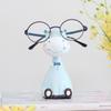 Декоративная подставка для очков, милый держатель для очков в виде животного, дисплей для очков, статуэтка из смолы, украшение для рабочего стола