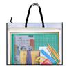 Transparent File Bag Drawing Board Bag Work Storage Bag Large Poster Storage Bag Handbag Art Stationery Organization