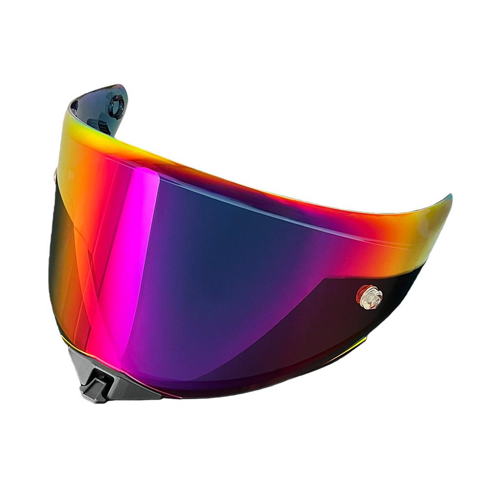 TT REVO High-Def Electroplated Lens for Day/Night Use with UV Protection – Fits TT REVO Motorcycle Helmet.