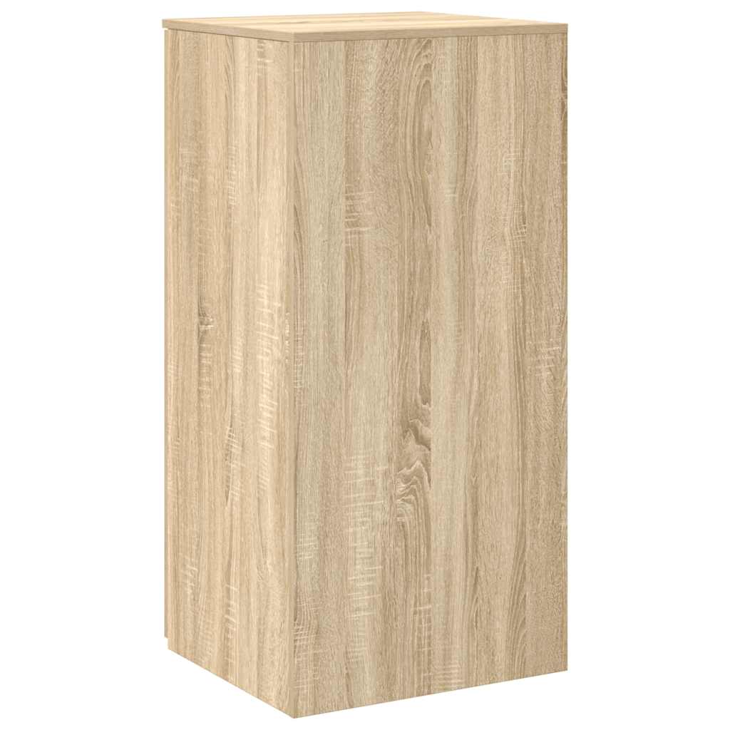 Szafka, Dąb Sonoma, 50X45X103,5 Cm, Materiał Drewnopochodny