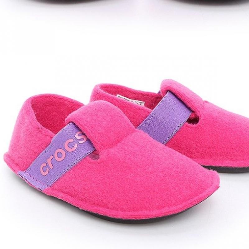 Crocs Детские классические тапочки K 205349 6x0 Candy pinK