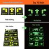 Luminous Self-Adhesive Floor Sticker for Fire Exit and Evacuation Pathway
