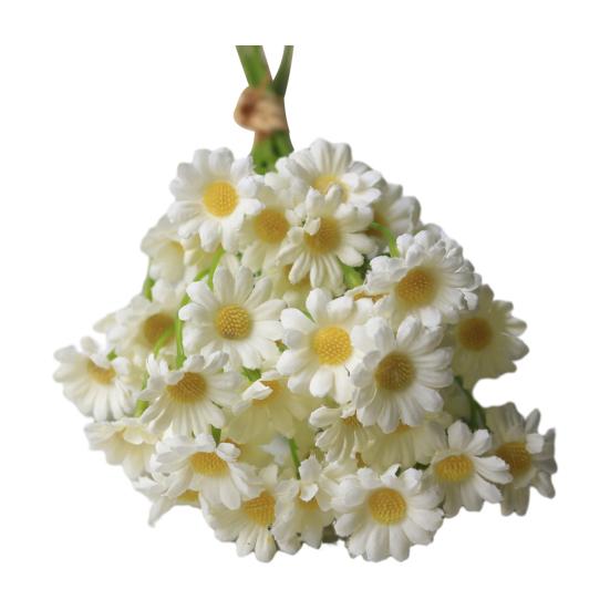 Искусственный букет цветов на гибких стеблях, реалистичные шелковые искусственные цветы для декора дома в лесном стиле, не требующие ухода, свадебные композиции