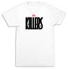 Футболка с текстовым логотипом The Killers Черно-красная Инди Рок-группа Алмазы Сердца