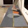 Kitchen Floor Mat Water Absorption and Dirt Resistance Soft Diatom Mud Floor Mat High-quality Long Foot Mat Special Two-piece Anti-slip Pad