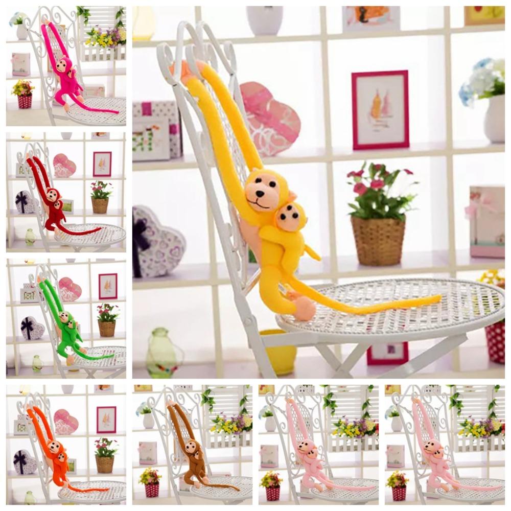 1pc Animal Monkey Long-Armed Monkey Doll Long-armed Long Arm Tail Monkey Doll Decoration