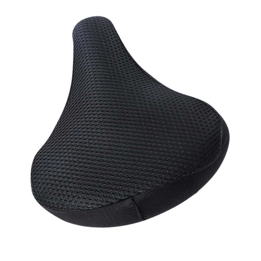 Bicycle Saddle 3D Soft Bike Seat Cover Cycling Silicone Cycling Seat Bike Bicycle Saddle Comfor T1V4