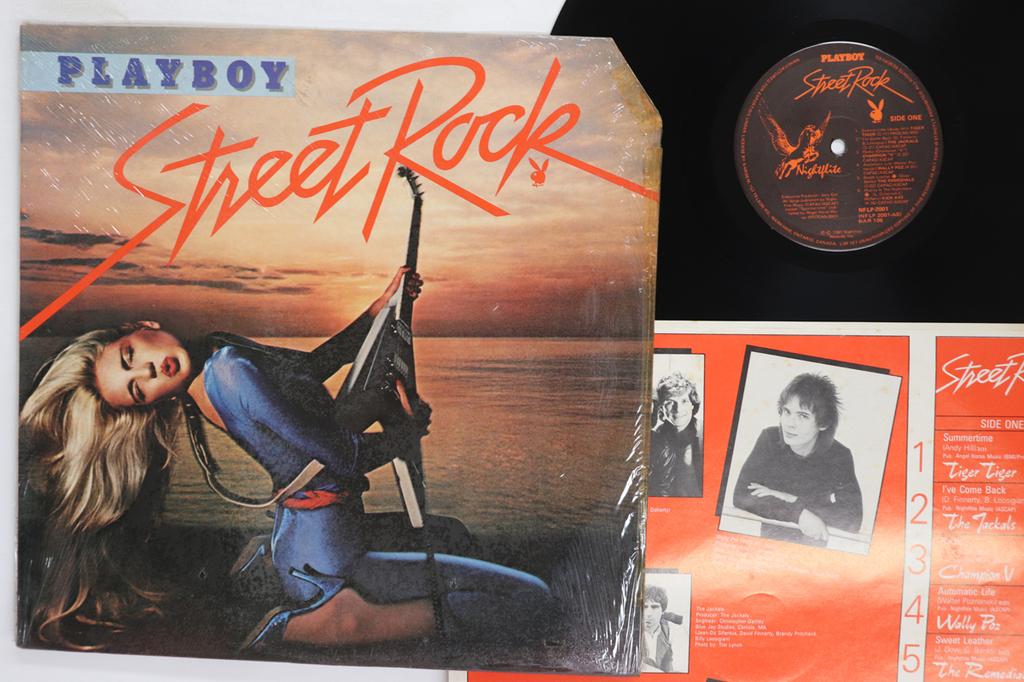 Виниловая пластинка РАЗЛИЧНЫЕ Playboy Street Rock NFLP2001 NIGHTFLITE 1981 Канада Рок Б/у