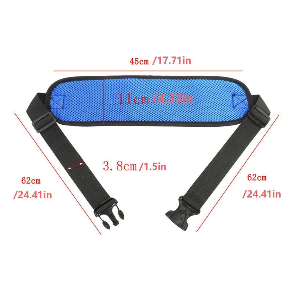With Easy Release Buckle Wheelchair Seat Belt Adjustable Chair Waist Lap Strap for Patient Caring