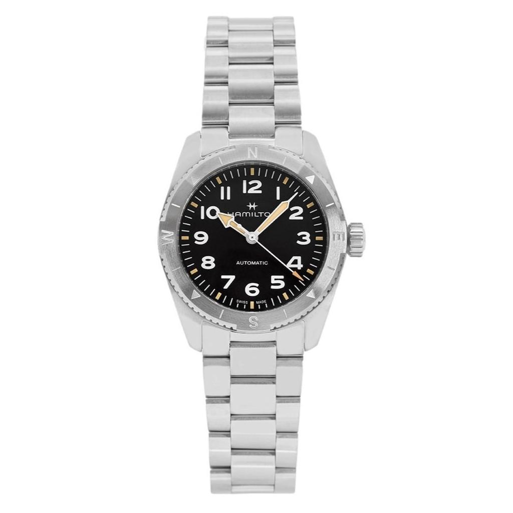 Hamilton Khaki Field Expedition Stainless Steel Black Dial Automatic H70225130 100M Men's Watch