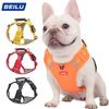 Dog Harness Adjustable Soft Padded Vest Small Medium Mesh Jacket