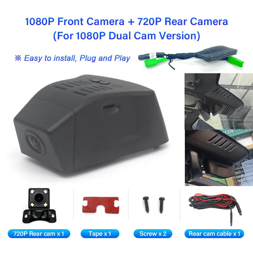 New! Car DVR Wifi Plug and Play Dash Cam Video Recorder Original For Volvo XC60 T6 2025-2024 For Volvo S90 2025~2024 4K Dashcam