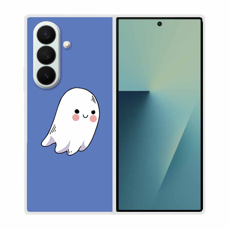 Phone Case For Samsung Galaxy Z Fold7 Fold6 Fold5 Fold4 Fold3 Fold2 Fold 7 6 5 4 3 2 Hard Plastic Cover Clear Transparent Shield