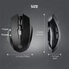 Bluetooth Compatible Mouse Rechargeable 2.4G INPHIC PM6 Wireless Mouse Office Mute Support PC Laptop Tablet Smartphone Universal