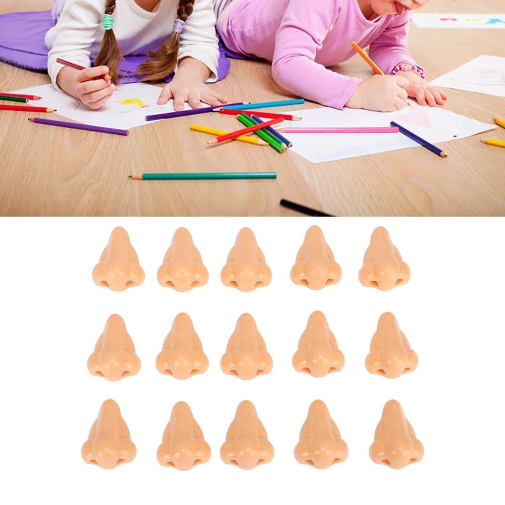 15pcs Mini Size Nose Pencil Sharpener Nose Shape Cartoon Pencil Sharpener Educational Supplies