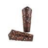 UYEE Medieval Viking Warrior Leather Bracer Steampunk Fur Elf LARP Costume for Men Women Riveted Arm Armor Halloween Accessory