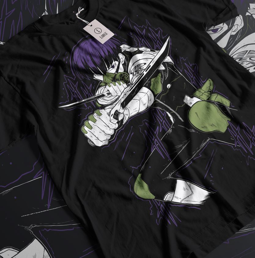 Футболка Kaiju no 8 Hoshina Подарок Манга Лучшее Аниме Графическая Футболка Черная Футболка